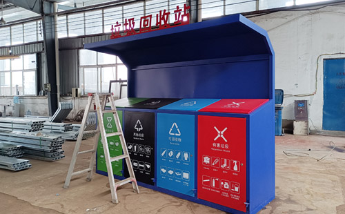[06-15]杭州垃圾分类亭发货